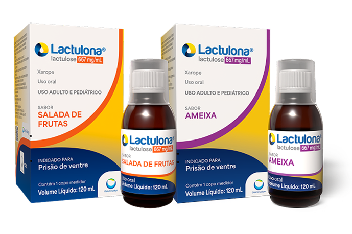 Caixa de Lactulona Frasco