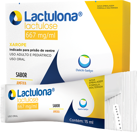 Caixa de Lactulona Sachê