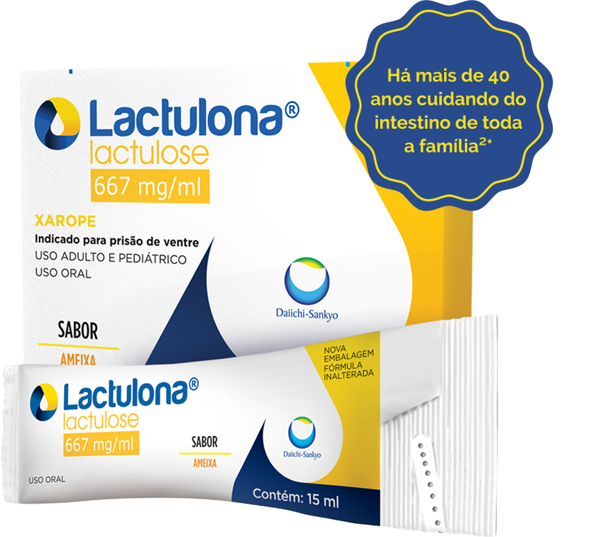 Caixa de Lactulona Sachê
